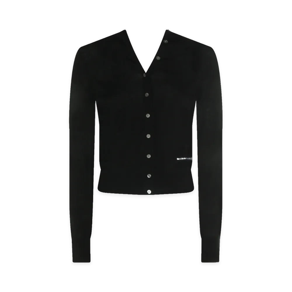 Alexander Wang Women's Button-Front Cardigan "Black"