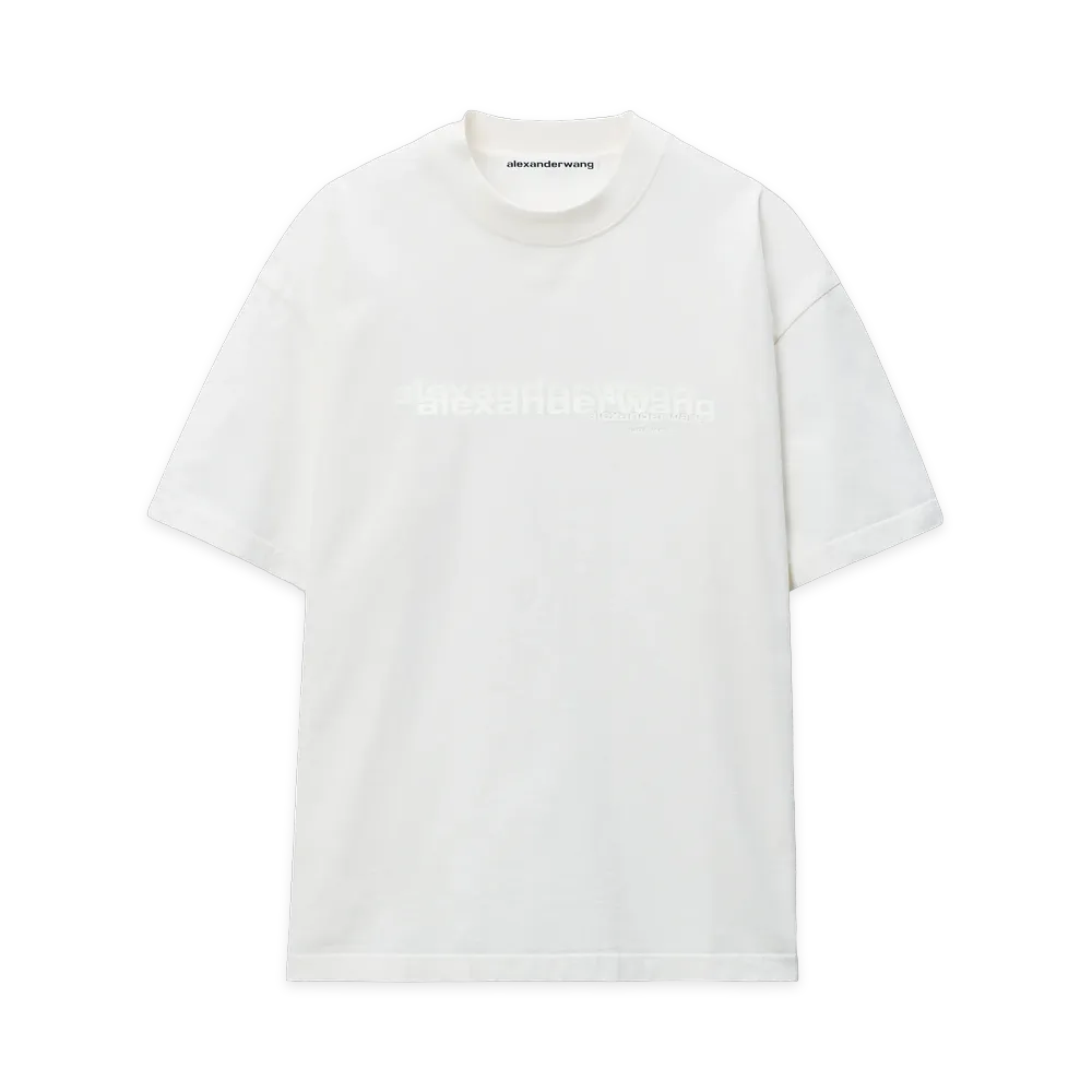 Alexander Wang Women's T-Shirts And Polos "Vintage White"