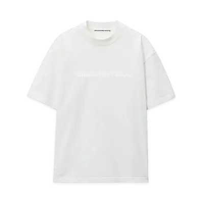 Alexander Wang Women's T-Shirts And Polos "Vintage White"