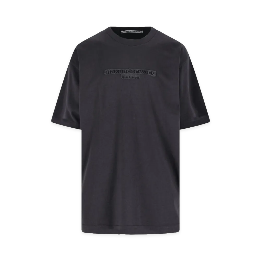 Alexander Wang Women's T-Shirts "Washed Black Bean"