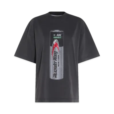 Alexander Wang Women's T-Shirts "Washed Black"