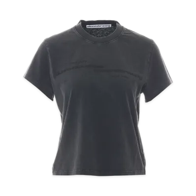 Alexander Wang Women's T-Shirts "Washed Black"