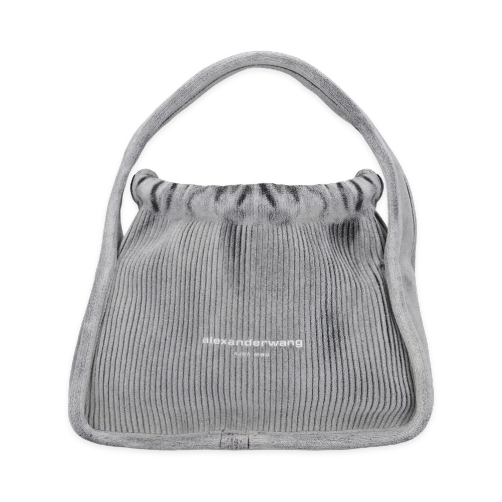 Alexander Wang Women's Ryan Small Handbag "Asphalt Gray"