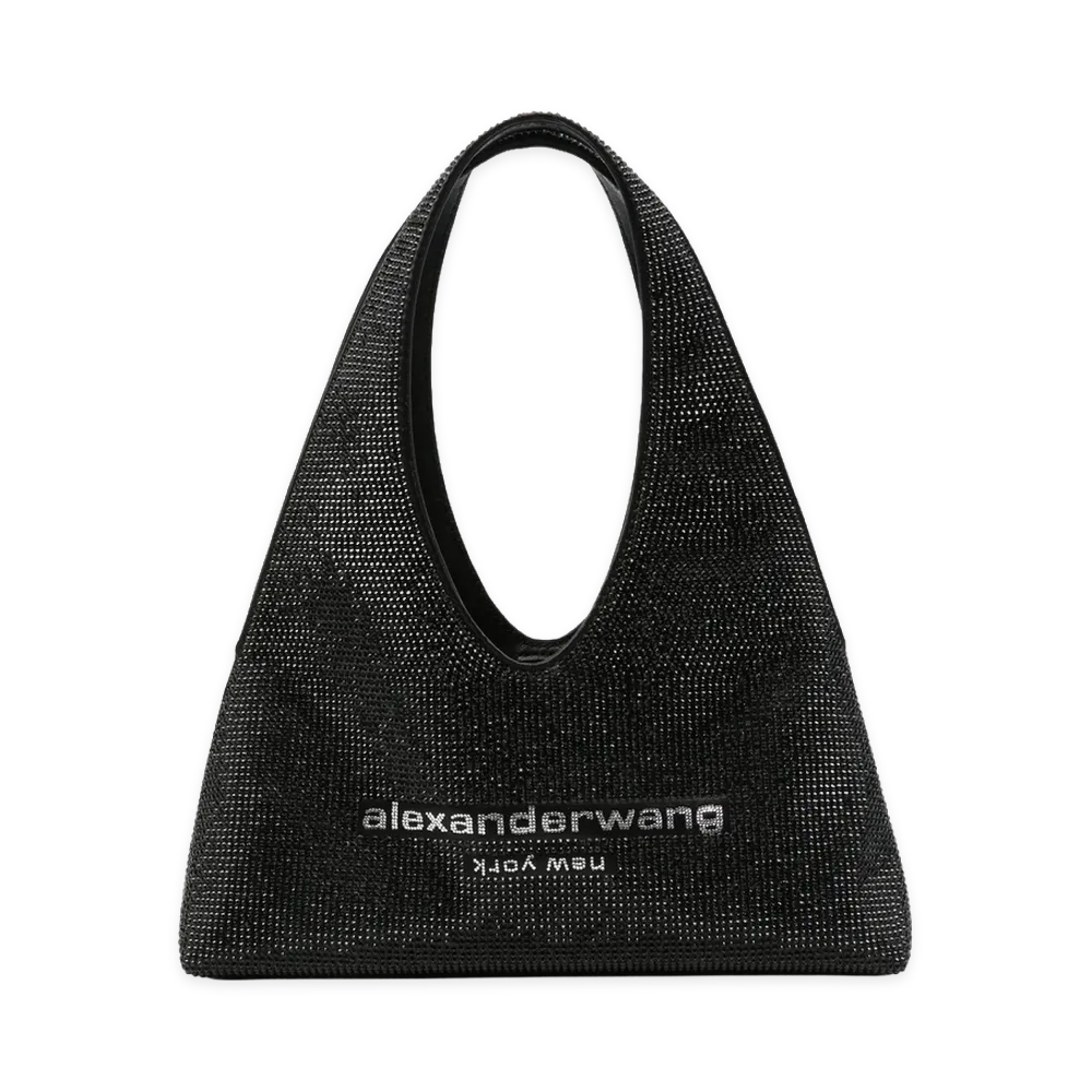 Alexander Wang Women's Pike Crystal Mini Handbag "Black"