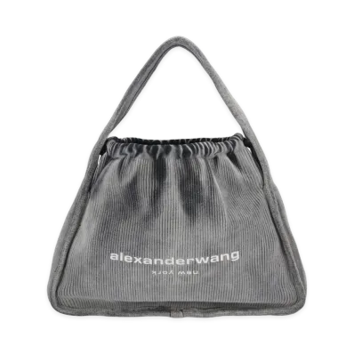 Alexander Wang Women's Ryan Large Bag "Asphalt Gray"