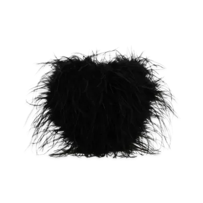 Alexander Wang Women's Feathers Clutch "Black"