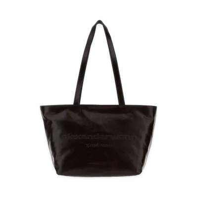 Alexander Wang Women's Leather Medium Punch Shopping Bag "Oxblood"