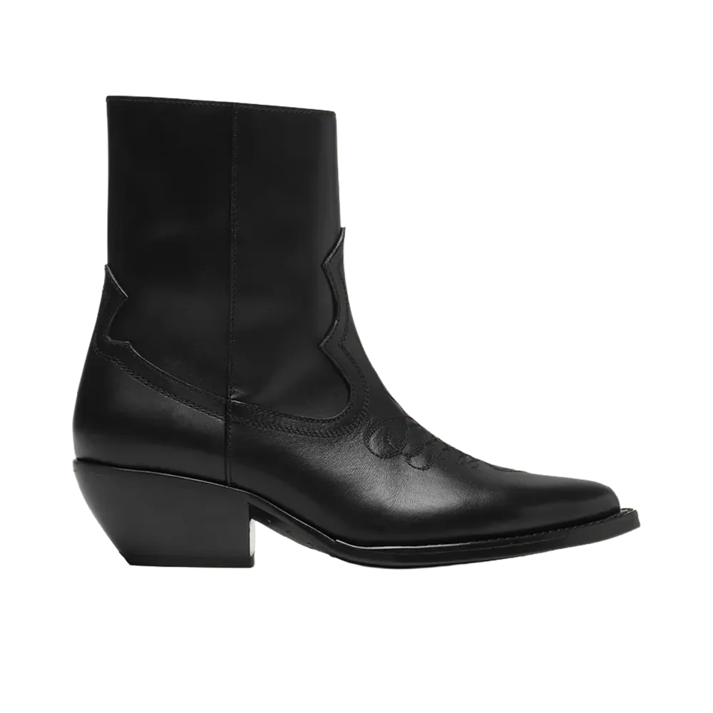 AMIRI Women's Leather Ryder Boot "Black"