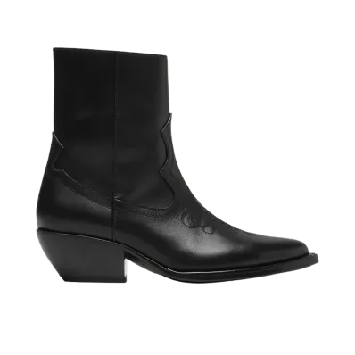 AMIRI Women's Leather Ryder Boot "Black"