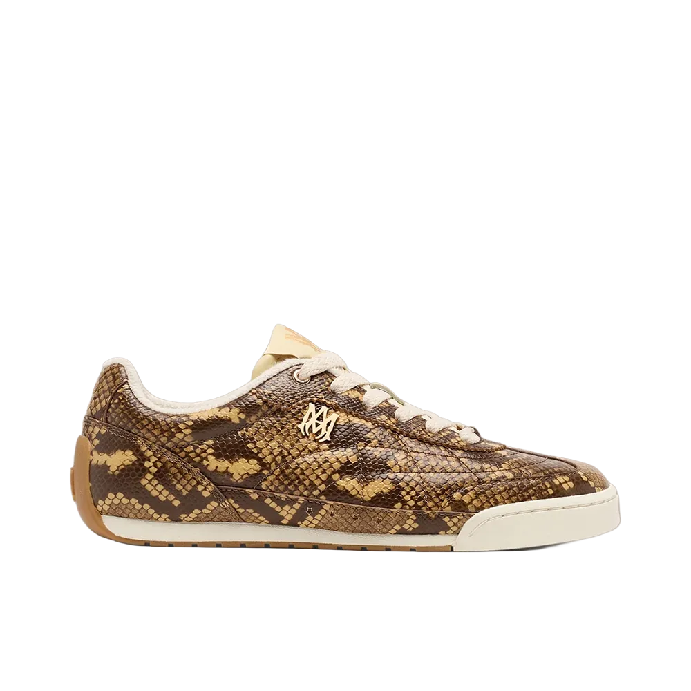 AMIRI Women's Python Embossed Coastline "Brown"