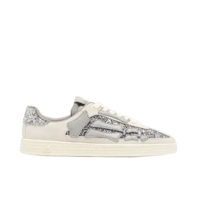 AMIRI Women's Glitter Pacific Bones "Silver Grey"