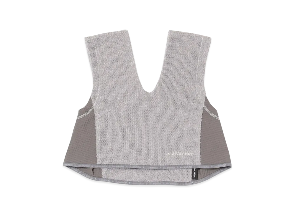 and wander Women's Alpha Direct Bustier "Gray"