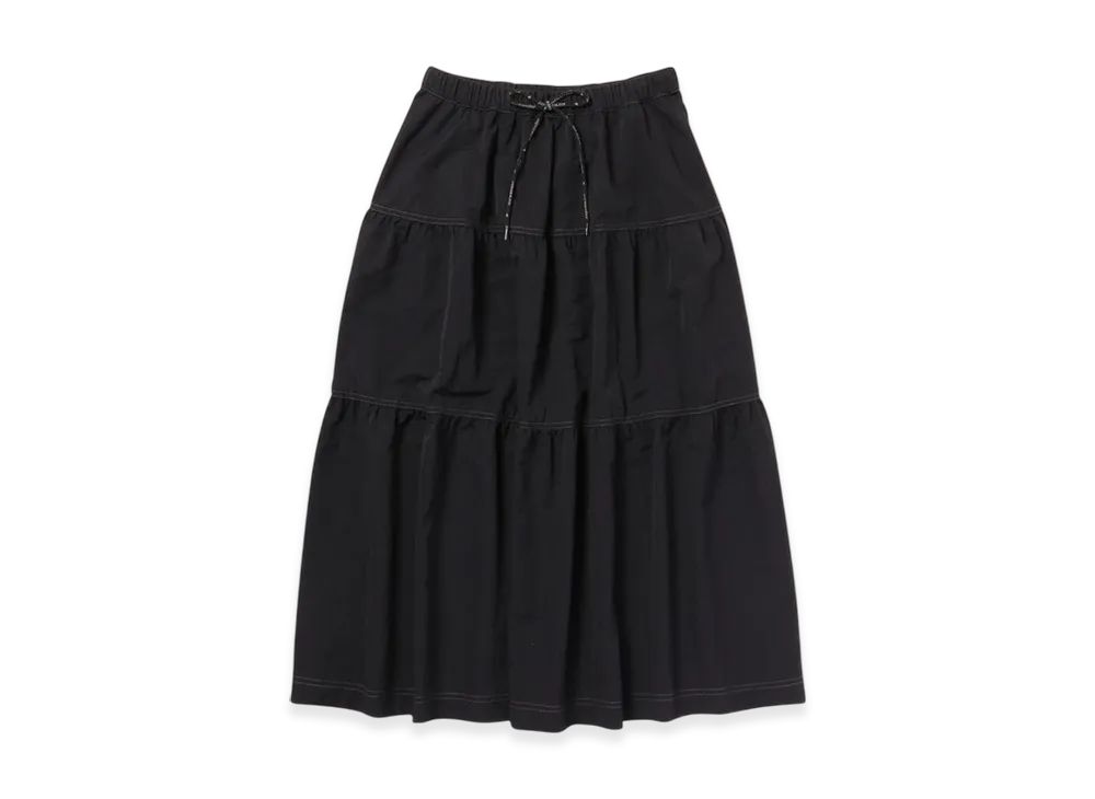 and wander Crinkled Nylon Skirt 2 (W) "Black"