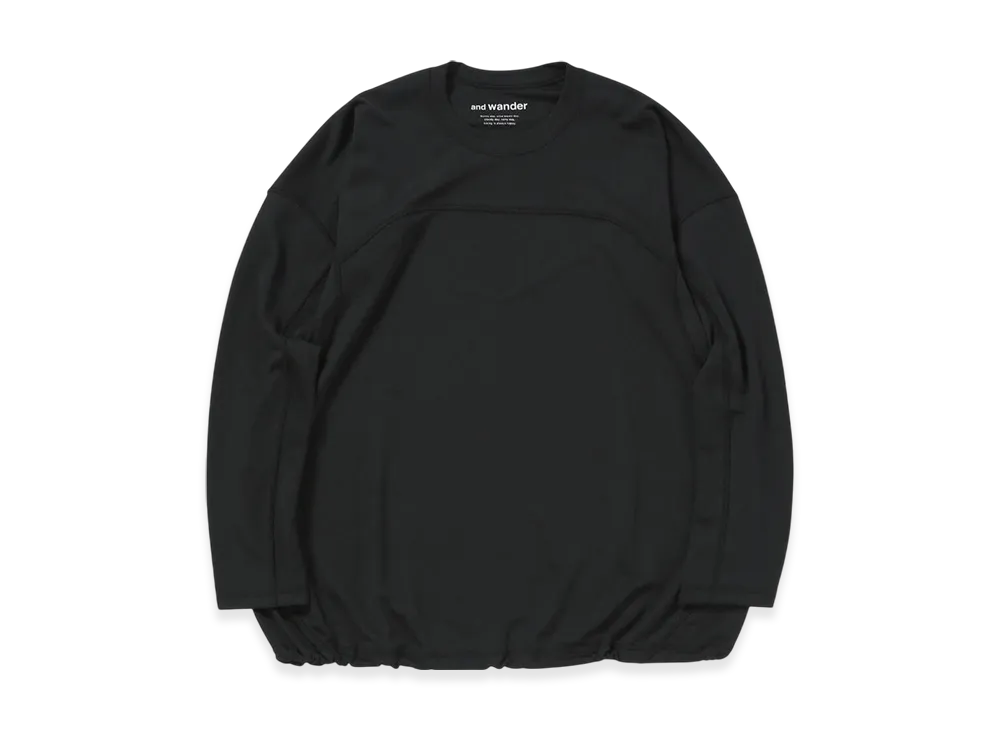 and wander Women's Dry Jersey LS T "Black"