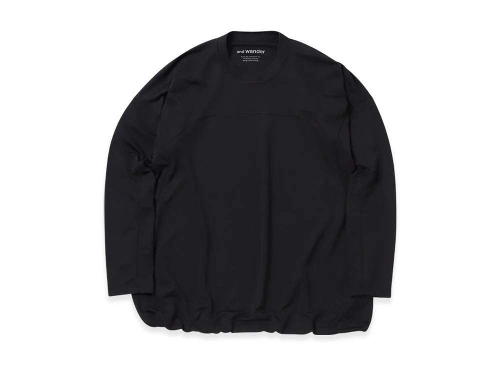 and wander Women's Dry Jersey LS T "Black"