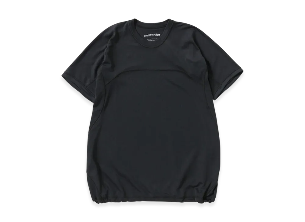 and wander Women's Dry Jersey SS T "Black"