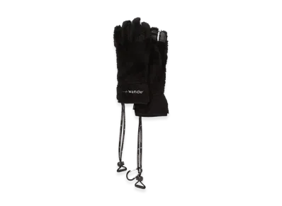 and wander High Loft Fleece Glove "Black"
