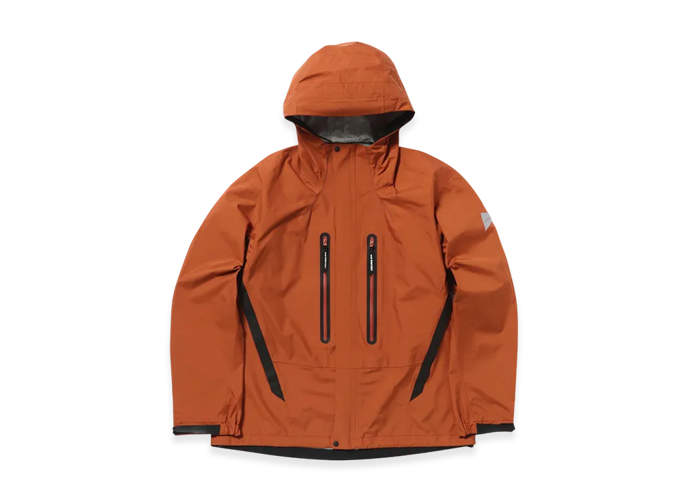 and wander 2.5L Hiker Rain Jacket "Red"