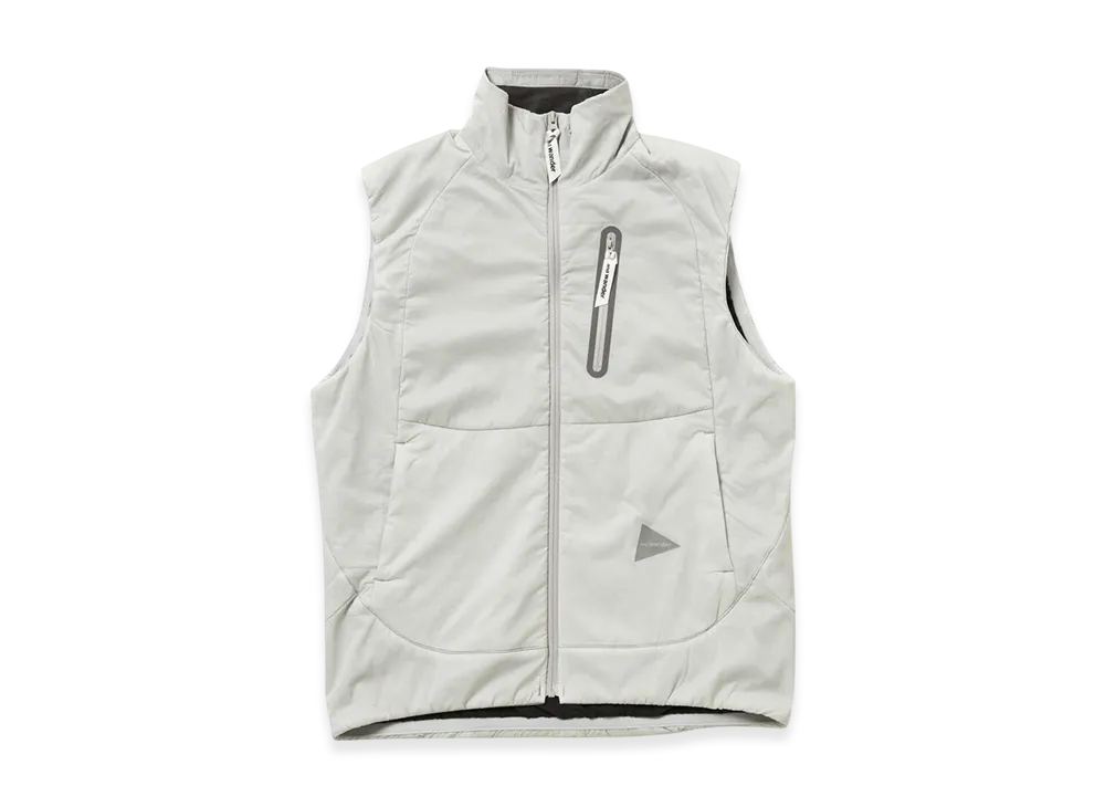 and wander Alpha Air Vest "Light Gray"