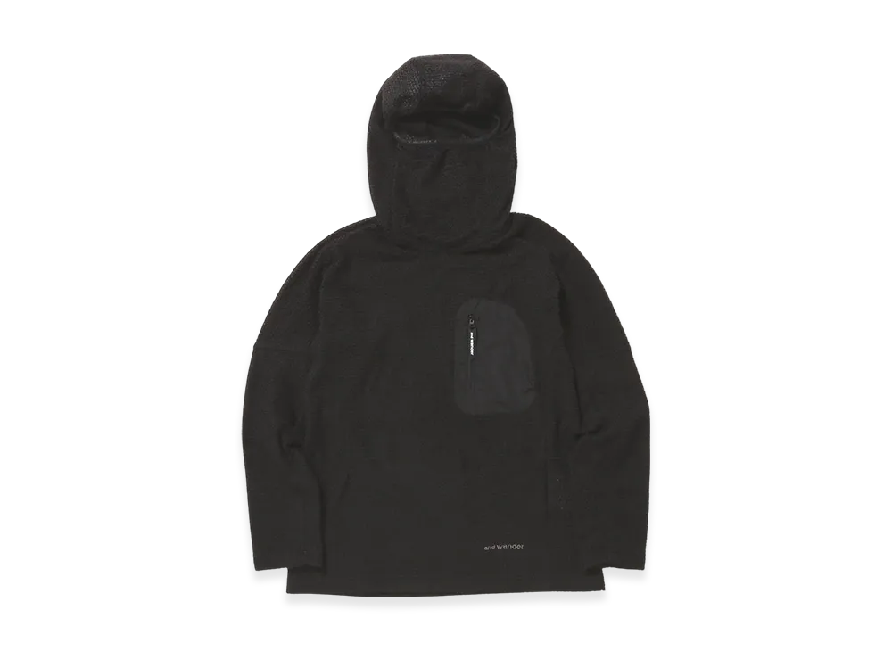 and wander Alpha Direct Hoodie 2 "Black"