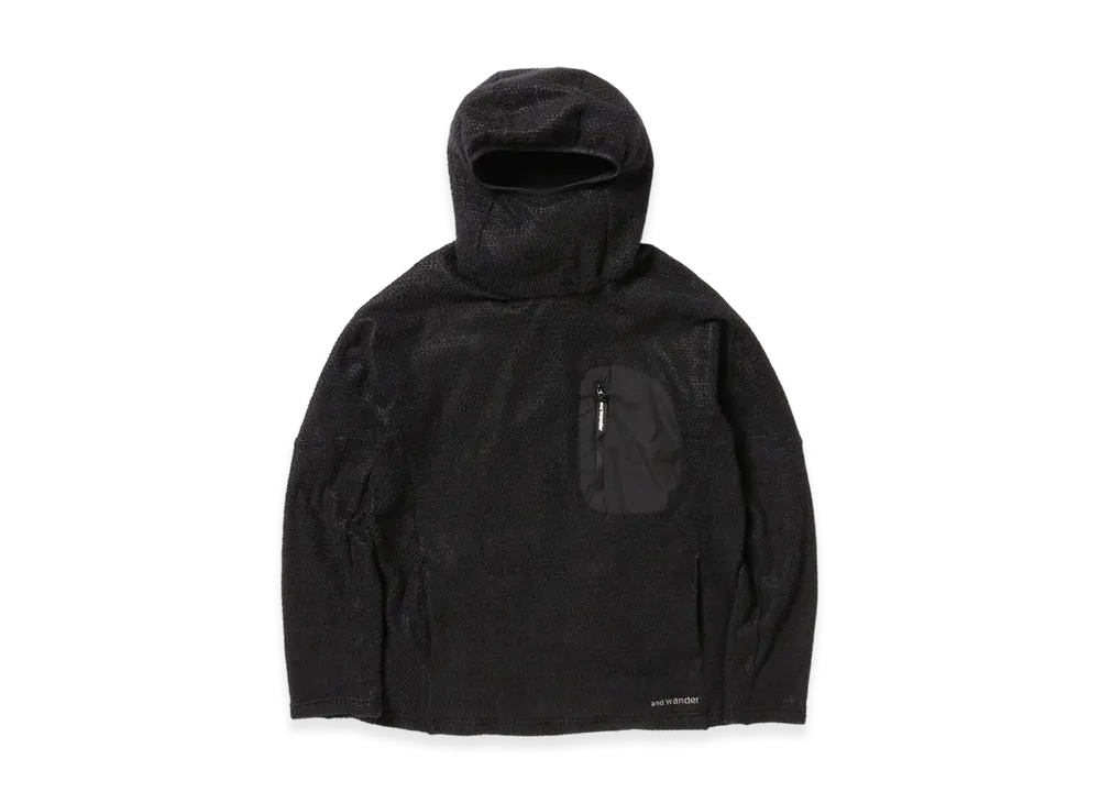 and wander Alpha Direct Hoodie 2 "Black"