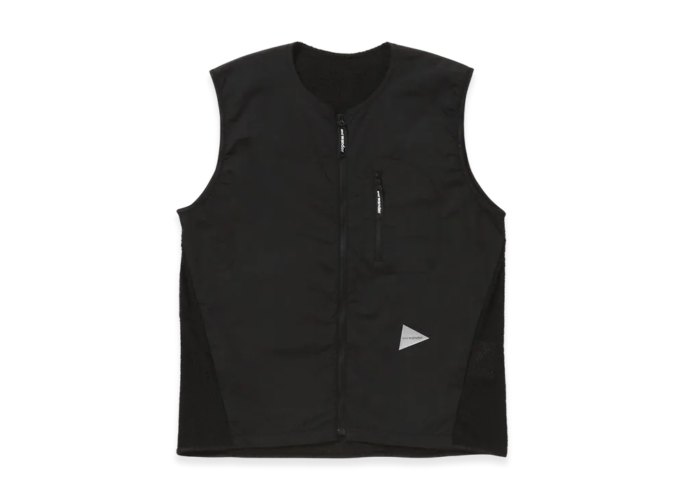 and wander Alpha Direct Vest "Black"