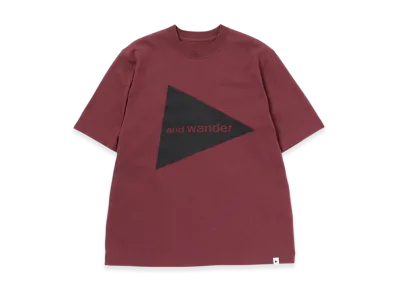 and wander Logo SS T "Purple"