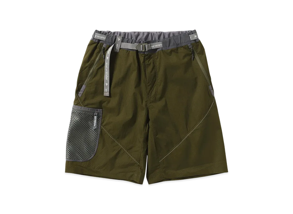 and wander Breath Rip Short Pants "Khaki"
