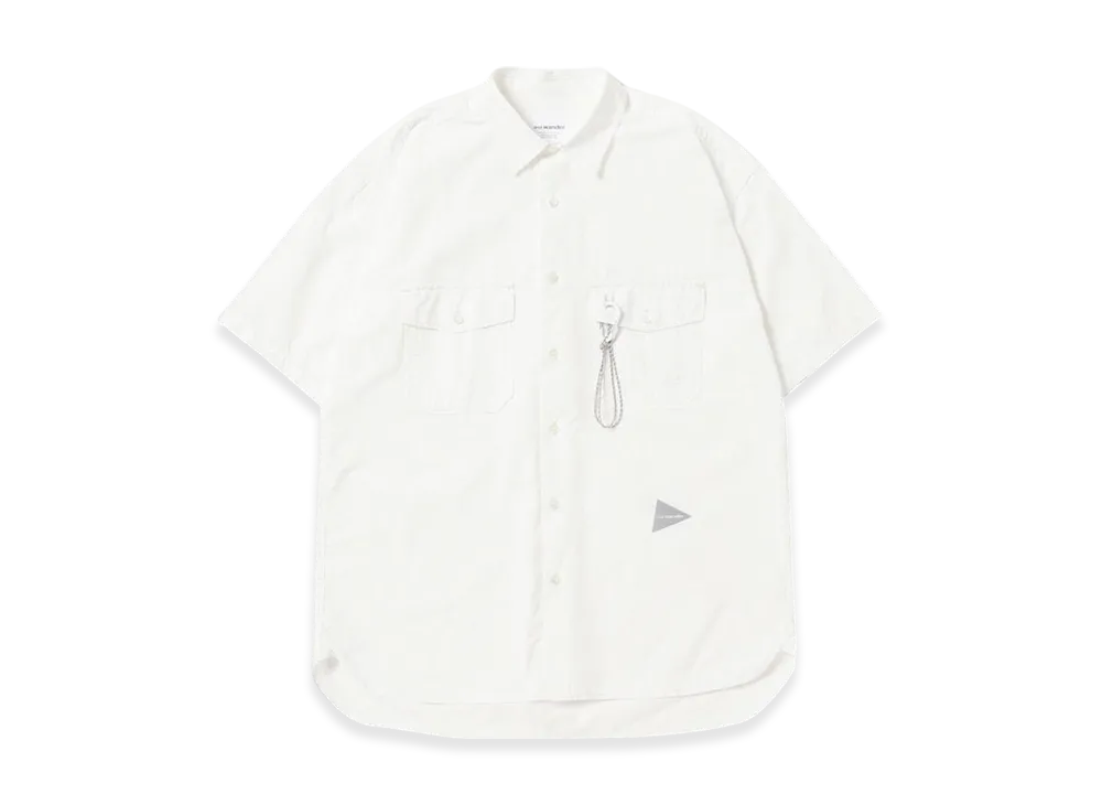 and wander Cordura Typewriter SS Shirt "White"