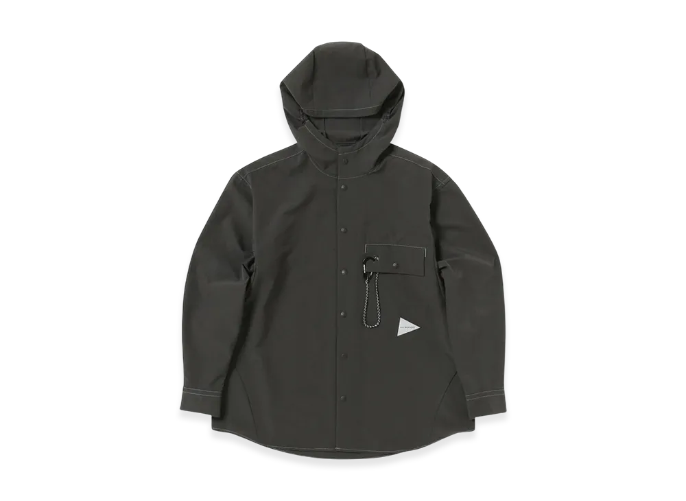 and wander Dry Breathable Hoodie "Charcoal"