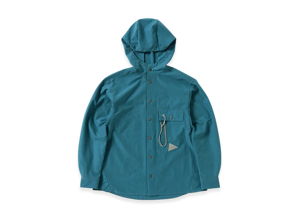 and wander Dry Breathable Hoodie "Light Blue"