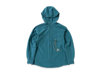 and wander Dry Breathable Hoodie "Light Blue"