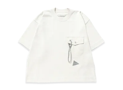 and wander Heavy Cotton Pocket HS T "Light Gray"