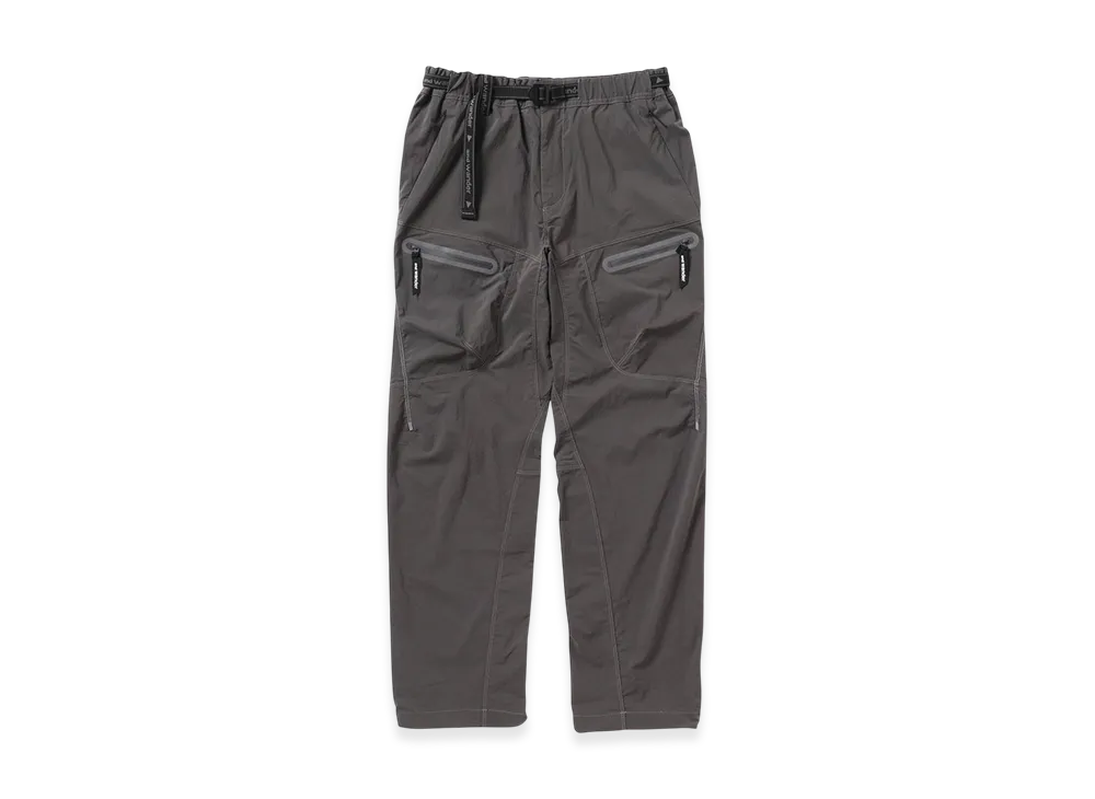 and wander Light Hike Pants "Charcoal"
