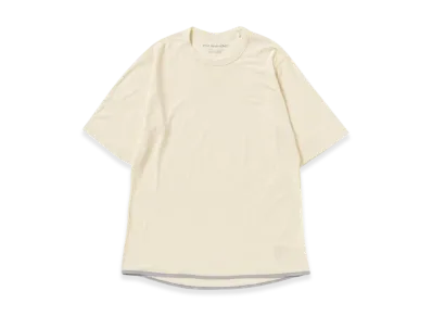 and wander Merino Base SS T "Off White"