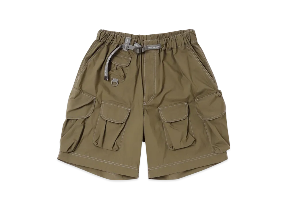 and wander Multi Pocket Short Pants (M) "Khaki"