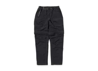 and wander NY Taffeta Hiker 2Way Pants "Black"