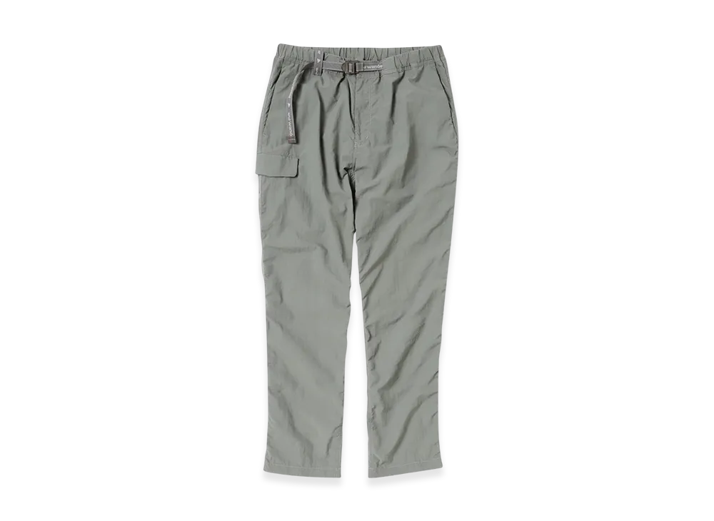 and wander NY Taffeta Hiker Pants "Light Moss"