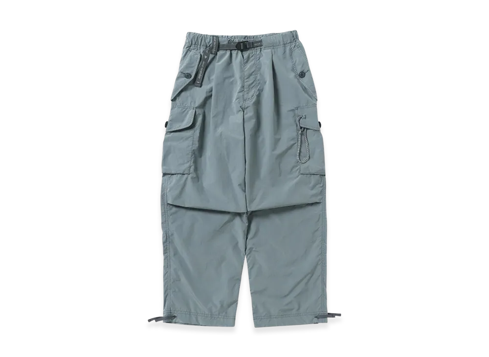 and wander Oversized Cargo Pants "Light Sege"