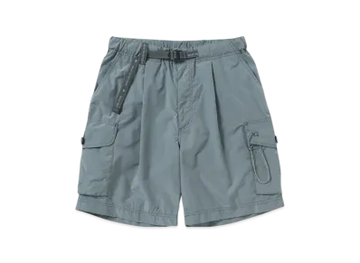 and wander Oversized Cargo Short Pants (M) "Light Sege"