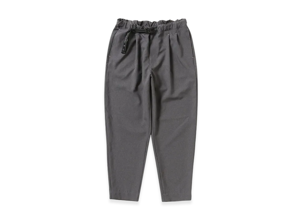and wander PE Melange Twill Pants "Gray"