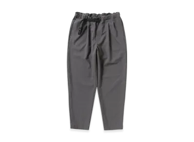 and wander PE Melange Twill Pants "Gray"