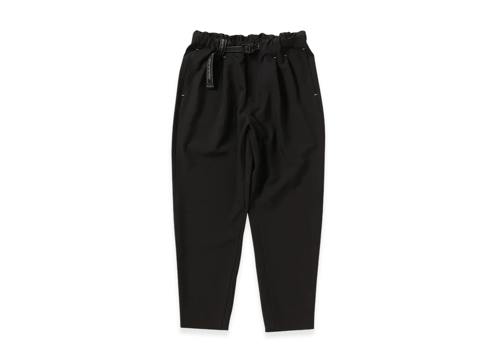 and wander PE Melange Twill Pants "Black"