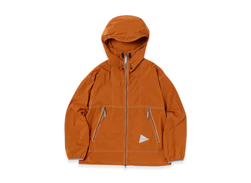 and wander Pertex Wind Jacket "Terracotta"