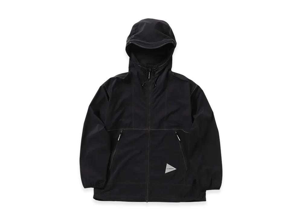and wander Pertex Wind Jacket "Black"