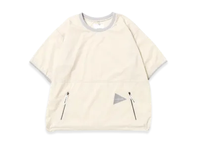 and wander Pertex Wind T "Off White"