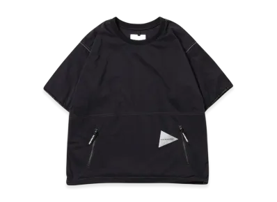 and wander Pertex Wind T "Black"