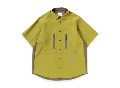 and wander Tech SS Shirt "Light Moss"