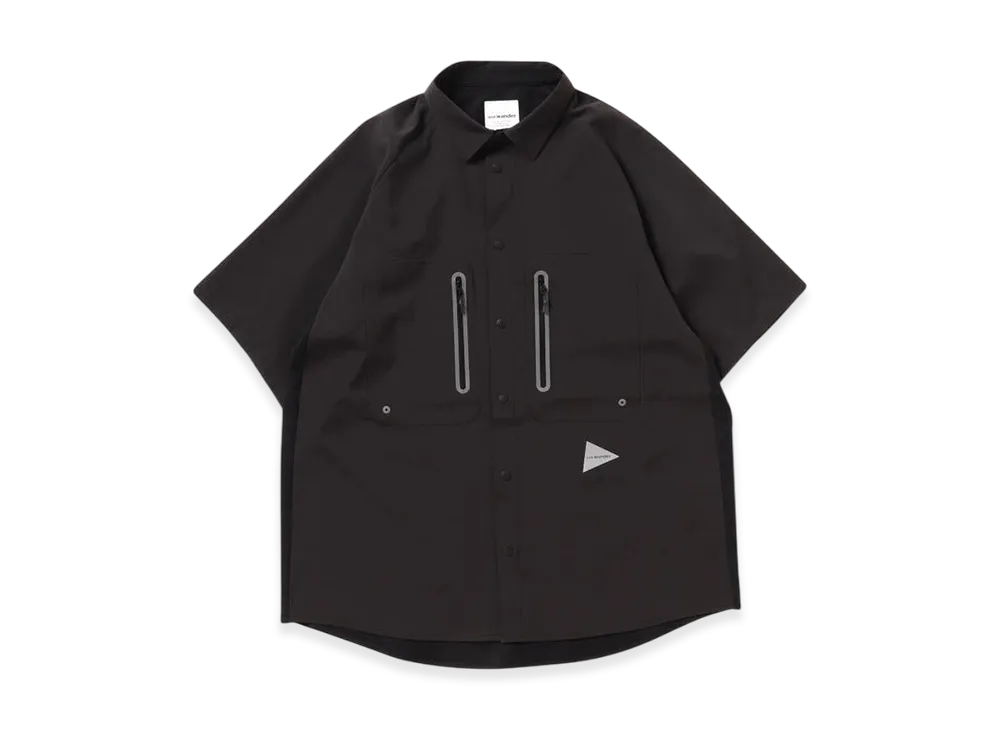 and wander Tech SS Shirt "Black"