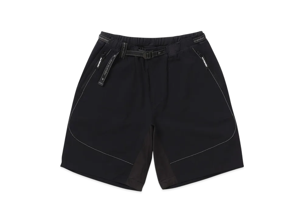 and wander Trek Short Pants 3 "Black"